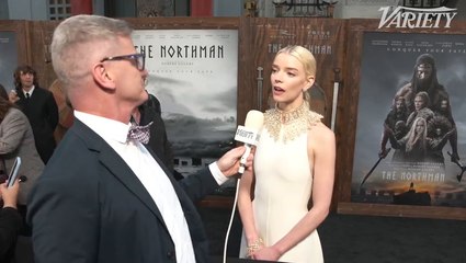 Anya Taylor-Joy at the Premiere of "The Northman"