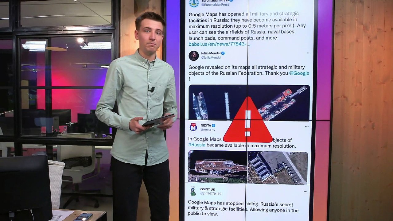 Google Maps denies revealing images of Russian military infrastructure