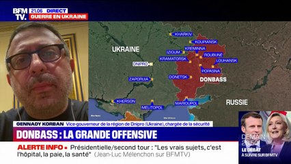 Guerre en Ukraine: "La deuxième phase de l'offensive a commencé", affirme le vice-gouverneur de Dnipro