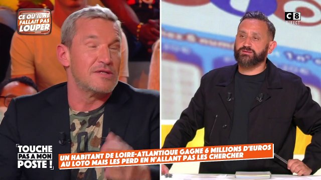 Benjamin Castaldi dévoile une drôle d'anecdote sur son père Jean-Pierre Castaldi sur le plateau de TPMP