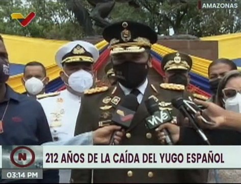 G/D José Maita: En unión cívico-militar nos mantenemos firmes en la lucha por esa independencia