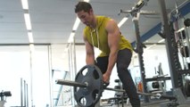 Adjust Your Landmine Rows With A Dropset | Men’s Health Muscle