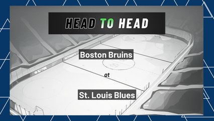 Boston Bruins At St. Louis Blues: First Period Moneyline, April 19, 2022