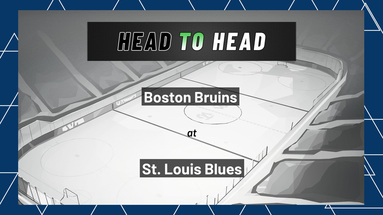 Boston Bruins At St. Louis Blues: First Period Moneyline, April 19, 2022