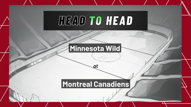 Minnesota Wild At Montreal Canadiens: First Period Moneyline, April 19, 2022