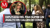 Asaltan a diputada del PAN en Paseo de la Reforma, alcaldía Cuauhtémoc