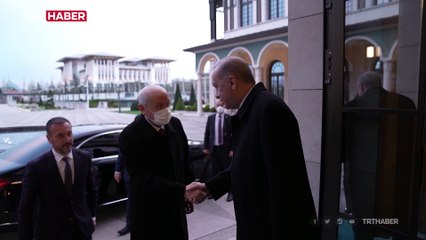 Cumhurbaşkanı Erdoğan ile Bahçeli iftar yaptı
