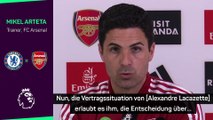 Arteta zu Lacazette: 