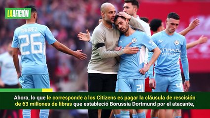 ¡Casi 13 millones de pesos a la semana! Manchester City acuerda salario de Haaland