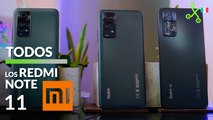 XIAOMI Redmi Note 11, Note 11S y Note 11 Pro 5G | PRECIO en México e impresiones