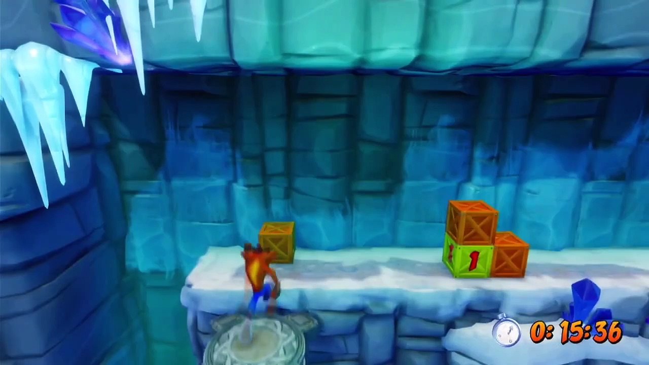 Snow Go Sapphire Relic Run Crash Bandicoot N. Sane Trilogy video
