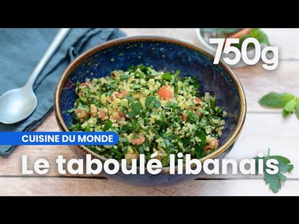 Recette du taboulé libanais - 750g