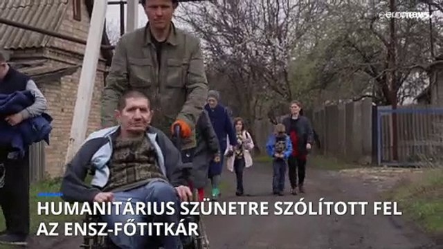 Humanitárius szünetre szólított fel az ENSZ-főtitkár