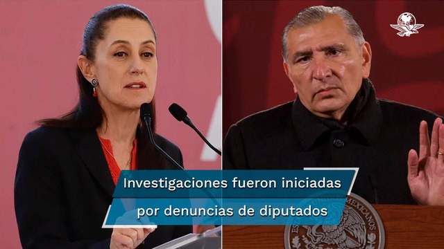 Fiscalía abre investigación a Sheinbaum y Adán Augusto López por promoción a consulta de revocación