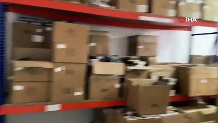 Antalyada 6 milyon TLlik kaçak nargile tütünü ele geçirildi