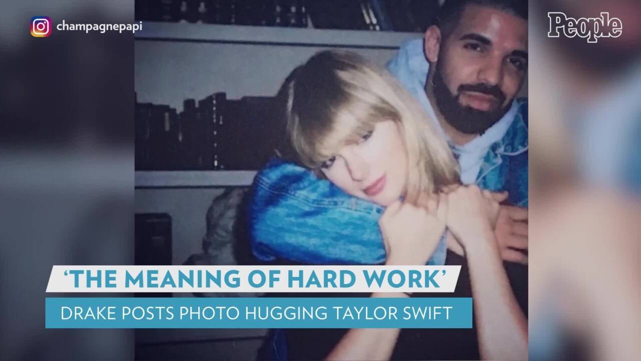 Drake Shares Sweet Throwback Photo Hugging Taylor Swift