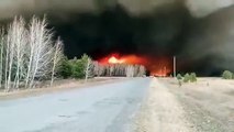 Incêndios florestais assolam Rússia
