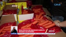 Nasa 100 kilo ng smuggled carrots, nasabat sa Divisoria | UB
