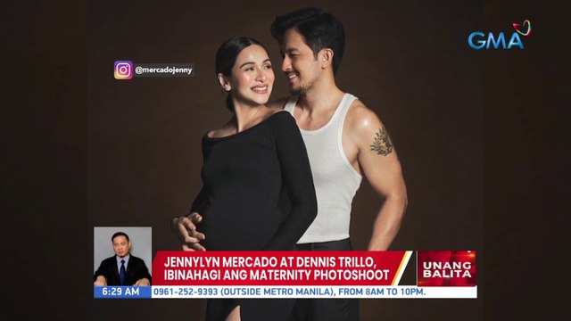 Jennylyn Mercado at Dennis Trillo, ibinahagi ang maternity photoshoot | UB