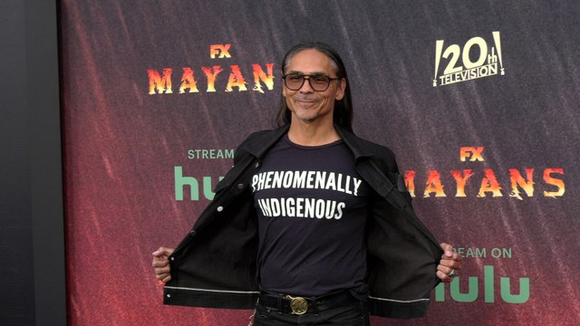 Zahn McClarnon Mayans M.C. Season 4 Red Carpet Premiere