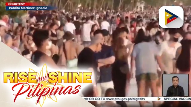 Libu-libong turista sa Boracay, dumagsa nooong Semana Santa