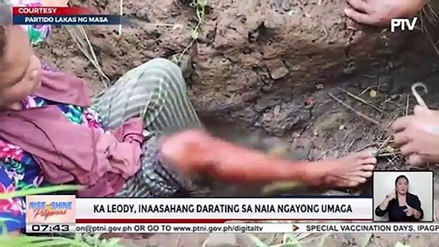 Pahayag ni Ka Leody hinggil sa nangyaring pamamaril sa kanyang grupo sa bukidnon, inaantabayanan