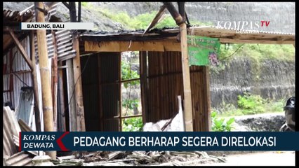 7 Warung Di Pantai Melasti Ludes Terbakar