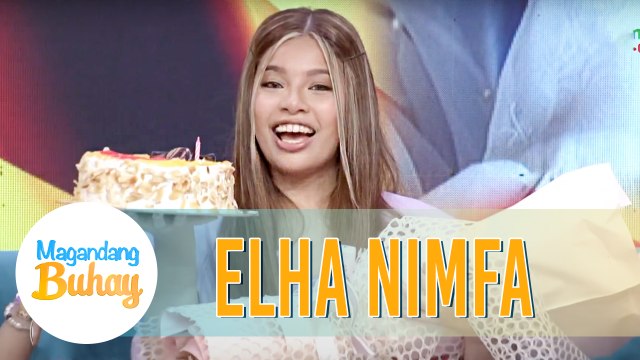 Elha receives a birthday greetings from Jayda and Bamboo