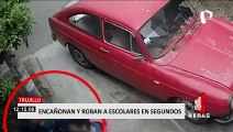 Trujillo: delincuentes encañonan y roban a escolares