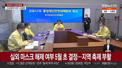 실외마스크 해제 여부 5월초 결정…지역축제도 부활