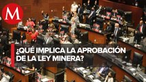 Se aprobó y no hubo modificación alguna, lo cual no es buena señal: Álvarez Icaza sobre Ley Minera