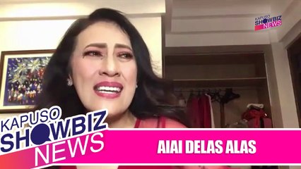 Kapuso Showbiz News: Aiai Delas Alas, nanghihinayang na di nakasama nang matagal ang tunay na ina