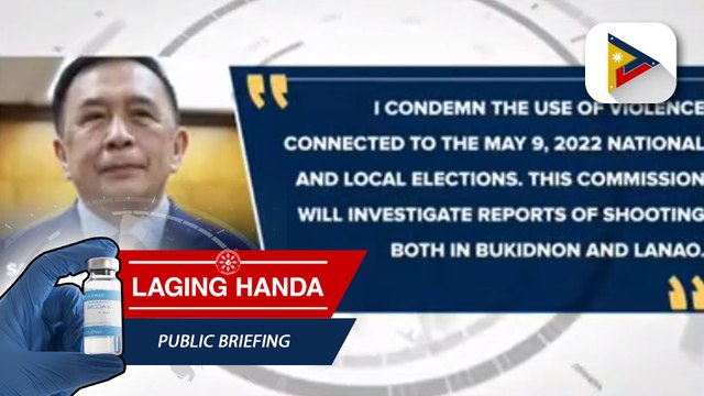 Pagpapaputok ng baril sa grupo ni Ka Leody sa Bukidnon, iniimbestigahan na ng Comelec