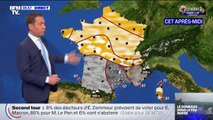 La France coupée en deux ce mercredi, avec du soleil dans le nord et de la pluie dans le sud