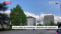 Laval : après les violences, l'émotion des habitants