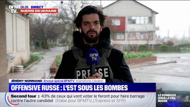 Guerre en Ukraine: la première nuit de l'offensive russe dans le Donbass marquée par des combats aériens intenses