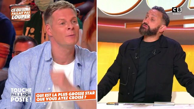 Matthieu Delormeau évoque sa rencontre avec Elton John sur le plateau de TPMP