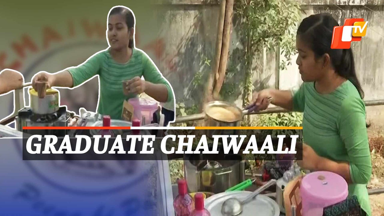 Economics Graduate Girl Sells Tea On Roadside I...