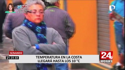 Download Video: Senamhi advierte la presencia de lloviznas en la costa del país