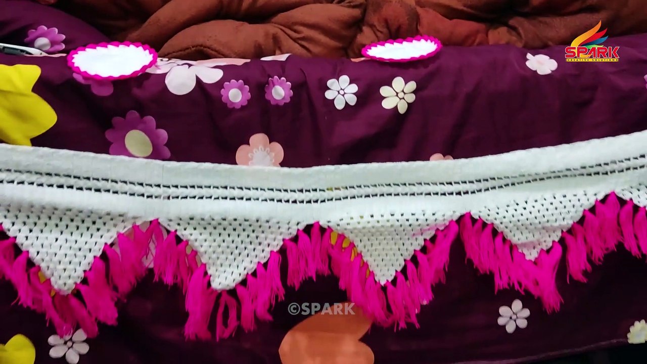 2 Bed Laces desigen  Bed Laces desigen  पलंग तोर्ण