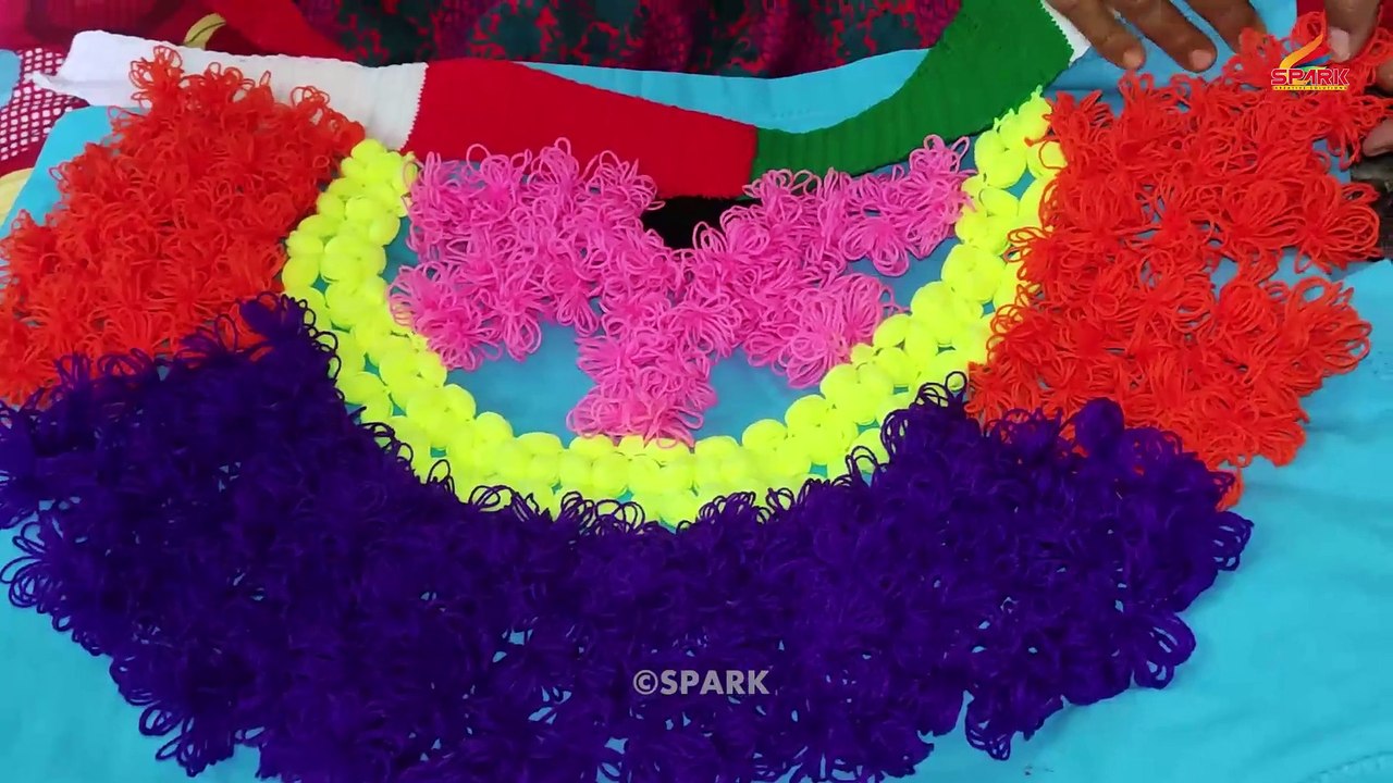 How to make gate parda chand design || Spark Cr...