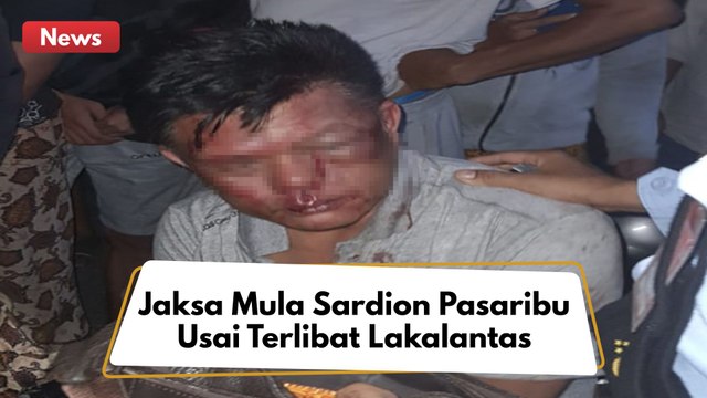 Jaksa Mula Sardion Pasaribu Babak Belur Setelah Kabur Usai Terlibat Lakalantas !!