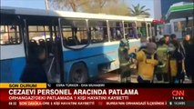 Son dakika... İnfaz koruma memurlarını taşıyan otobüste patlama: 1 kişi hayatını kaybetti