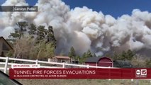 Tunnel Fire, Crook Fire spreading in Flagstaff and Prescott