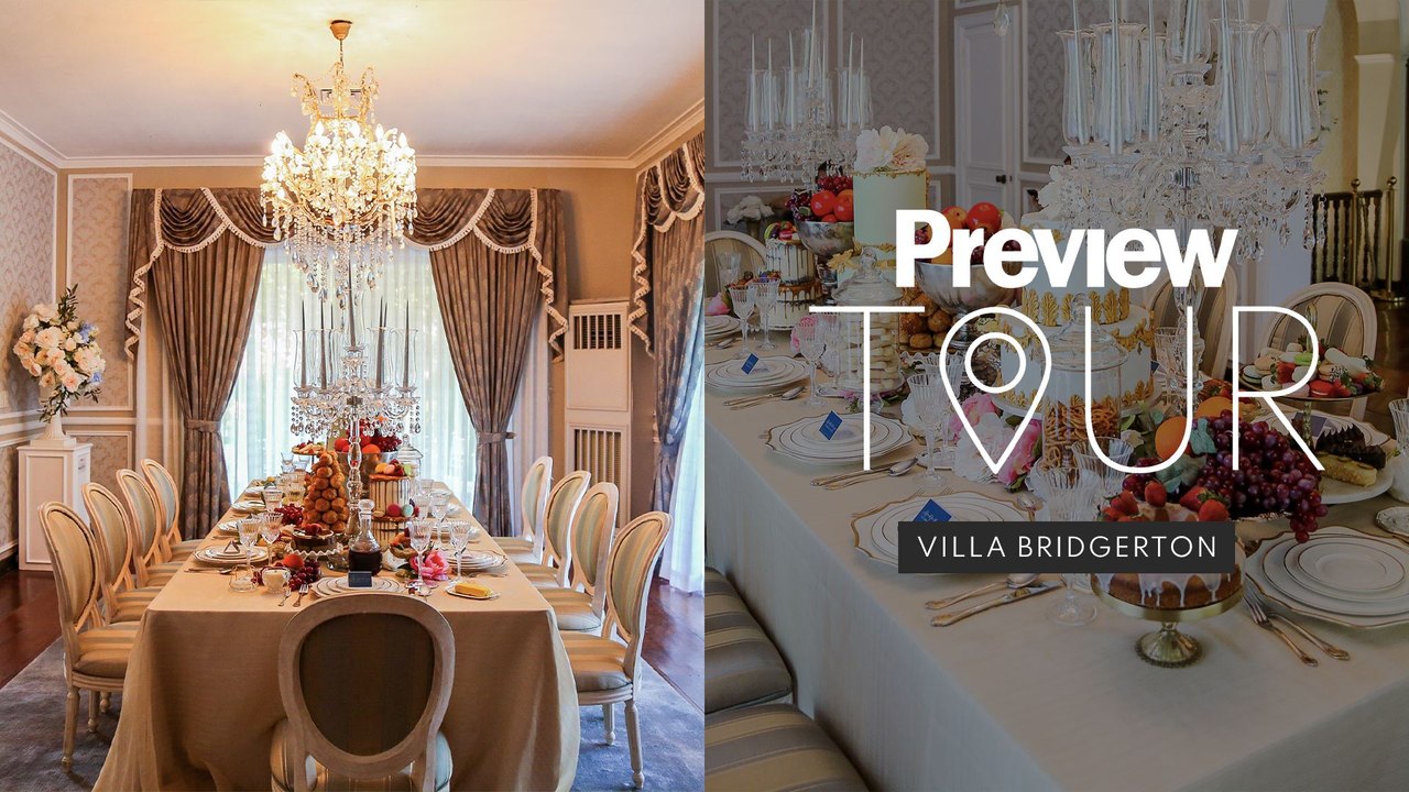 Preview Tour of Netflix Philippines’ Villa Bridgerton in New Manila | Preview Tour | PREVIEW