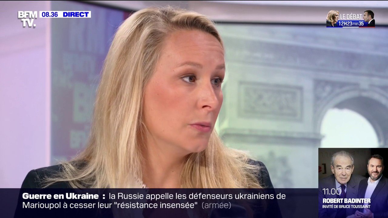 Marion Maréchal sur le débat Marine Le Pen a appris de ses erreurs elle sera capable de