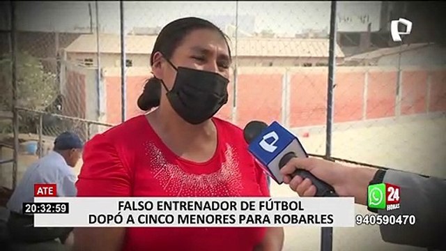Ate: denuncian que falso entrenador de fútbol dopó a cinco menores para robarles sus celulares