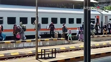 Download Video: Tiket Kereta Api Mudik Lebaran 2022 Terjual 45 Persen