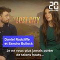 Sandra Bullock et Daniel Radcliffe dévoilent « Le Secret de la cité perdue »