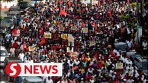 Protester killed in Sri Lanka as police open fire